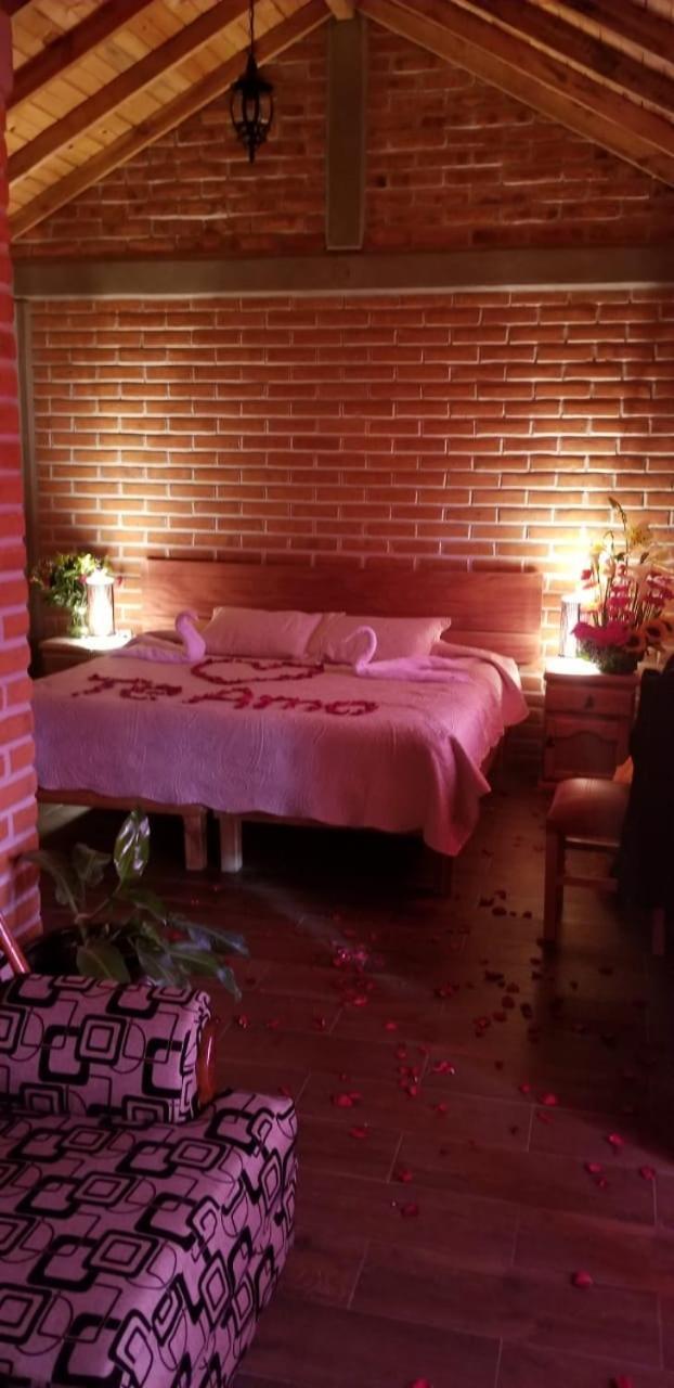 Cabanas Villa De San Miguel 瓦斯卡坎波 外观 照片